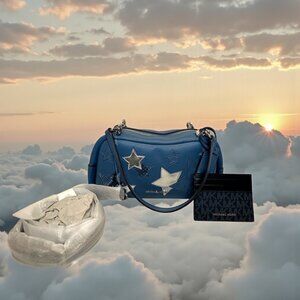 Michael Kors Cecily Small Embellished Shoulder Bag and Card Case